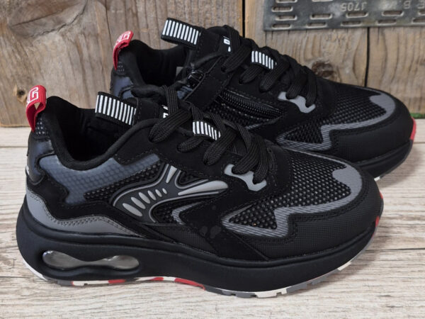 Redrag 15875 999 Black Combi Jongens sneakers