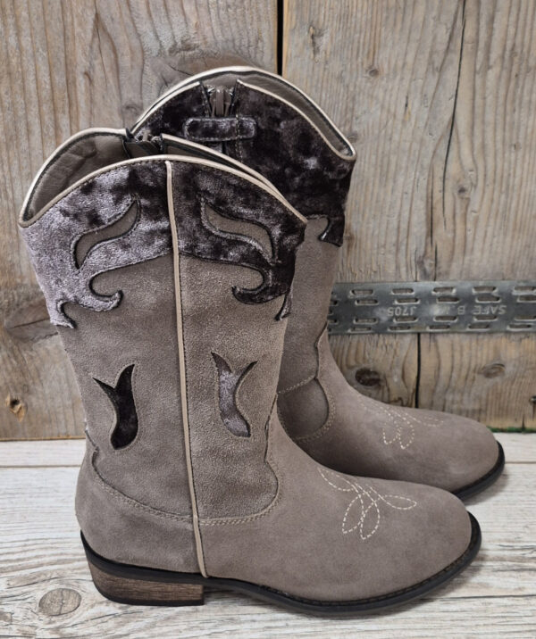 Shoesme WT26W005-E Dark Taupe Meisjes laarzen
