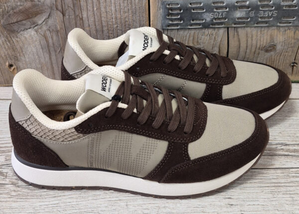 Woden Ronja 541 Cacao Multi Damessneakers