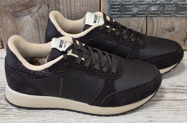 Woden Ronja Mix 063 Chocolate Damessneakers
