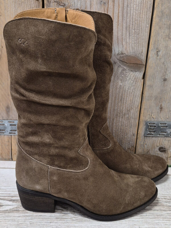 Aqa 8941 A49 Suet Brown Dames Laarzen