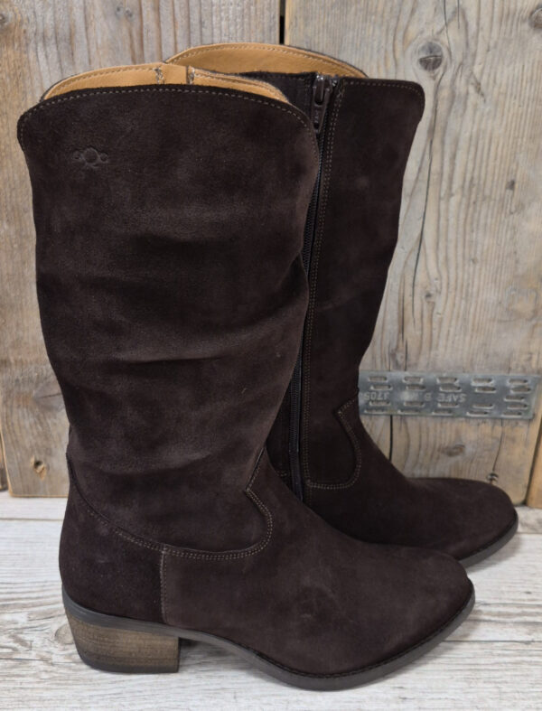 Aqa 8941 A51 Suet Chocolate Dames Laarzen