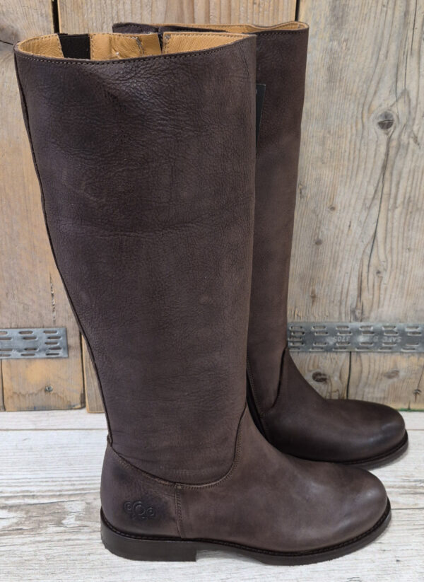 Aqa 8974 Nubuck Brown Dames Laarzen