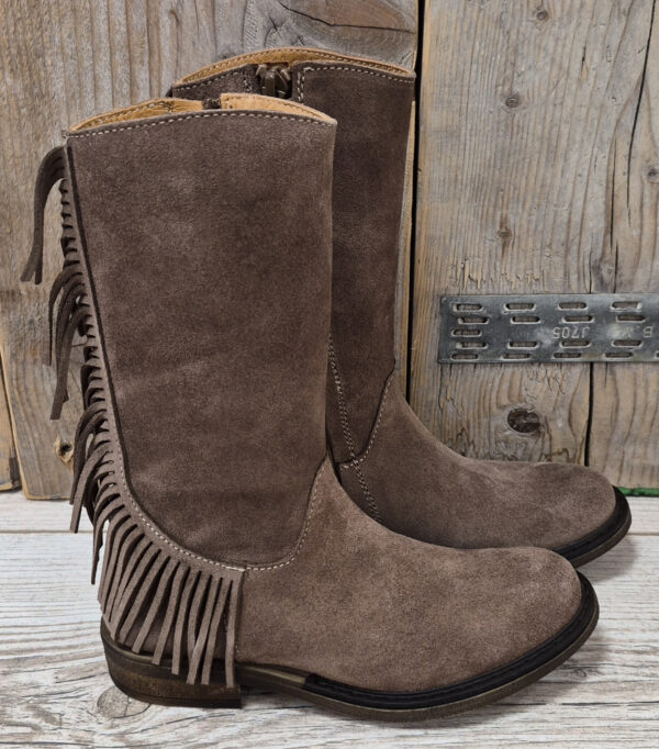 Giga 4620 A47 Suet Taupe Meisjes laarzen