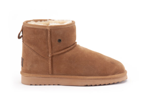 Warmbat Wallaby W. Suede Boot Cognac Dames Laarzen